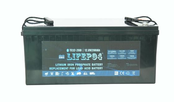 Batteria portatile Lifepo4 dell'ABS 12V 200AH per potere di sostegno