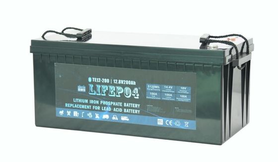 Batteria portatile Lifepo4 dell'ABS 12V 200AH per potere di sostegno