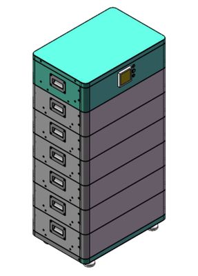 backup di batteria solare domestico del supporto della parete delle pile secondarie di 48V LiFePo 100ah