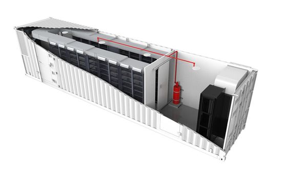 MWH BESS Battery Energy Storage System 500kwh al pacchetto 1,37 della batteria di MWH ESS