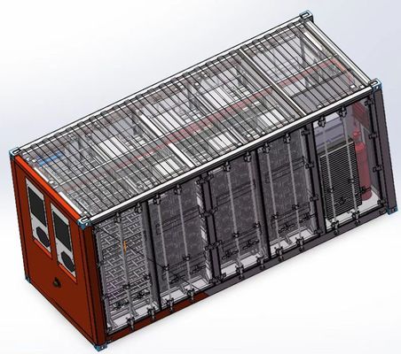 Lifepo4 pre ha costruito la batteria di flusso di BESS Energy Storage System 500kw ESS