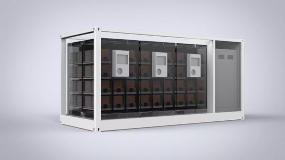 Stoccaggio all'aperto intelligente di BESS Battery Storage System 500keh ESS