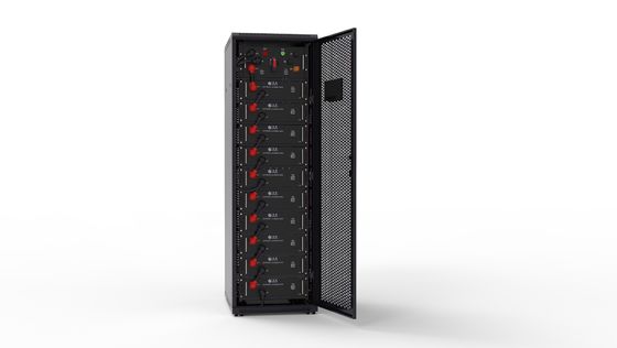 bottaio Telecom Battery Bank dello scaffale di stoccaggio della batteria solare di 51.2V 100AH
