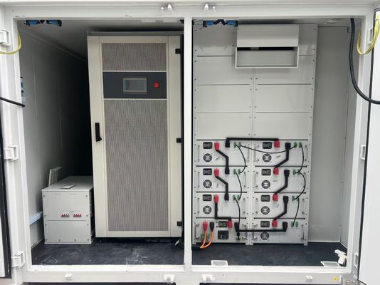 Sistema di accumulo di energia a batteria BESS con capacità variabile a seconda del modello